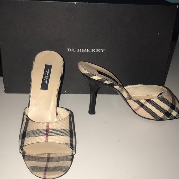 burberry mules